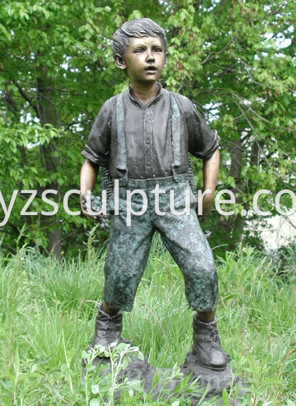 boy sculpture